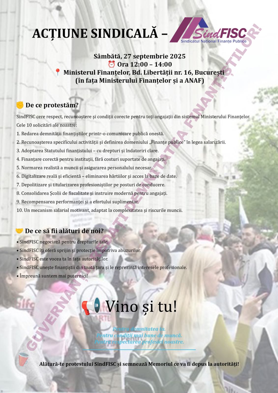 Actiune Sindicala SindFISC